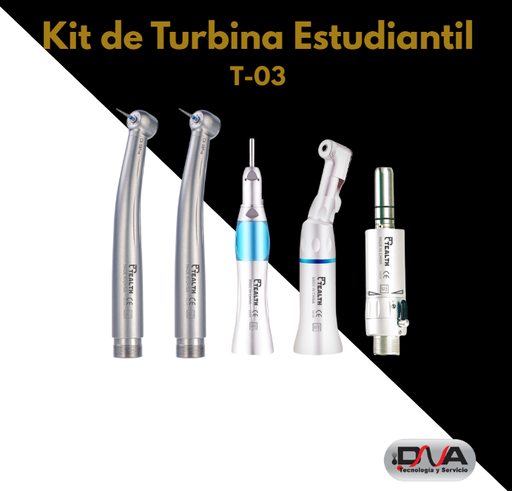 [T-03] Kit de turbina estudiantil con 2 turbinas Borden 2H - CA, MM, PR - Tealth 