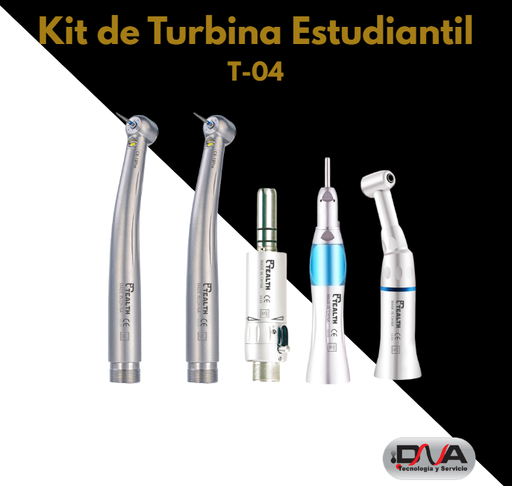 [T-04] Kit de turbina estudiantil con 2 turbinas LED directa - CA, MM, PR- Tealth  